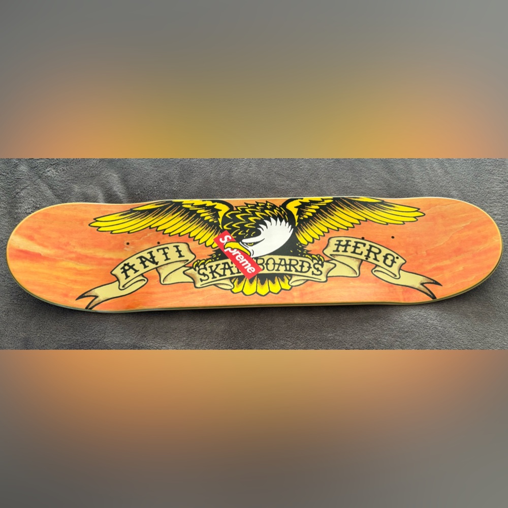 Supreme Anti Hero Skate Deck